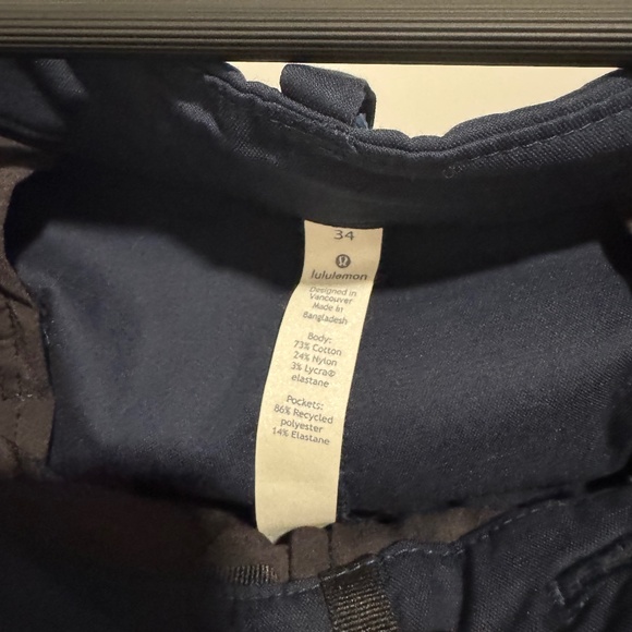 lululemon ABC Slim Pant 34x33 - Picture 2 of 4
